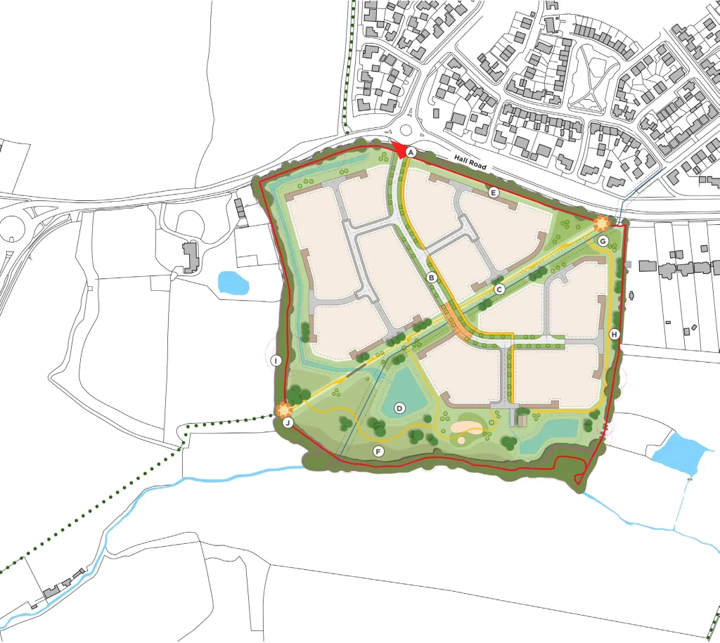 Hall Road Concept Map