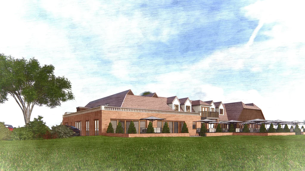 Club house extension 