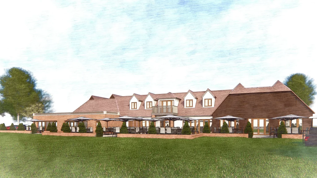 Club house extension 