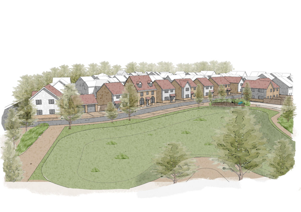Lower Wyburns development plan sketch